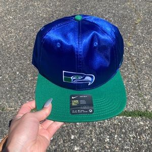 Nike Blue and Green Cap